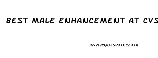 Best Male Enhancement At Cvs