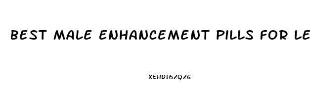 Best Male Enhancement Pills For Length