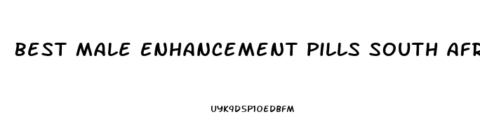 Best Male Enhancement Pills South Africa