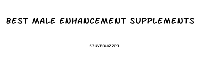 Best Male Enhancement Supplements