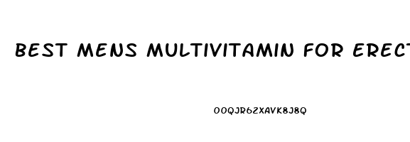 Best Mens Multivitamin For Erectile Dysfunction