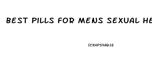 Best Pills For Mens Sexual Health