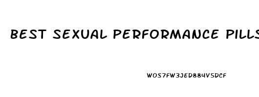 Best Sexual Performance Pills