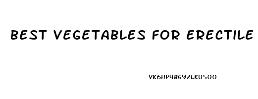 Best Vegetables For Erectile Dysfunction