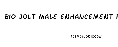 Bio Jolt Male Enhancement Pills