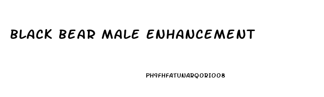 Black Bear Male Enhancement