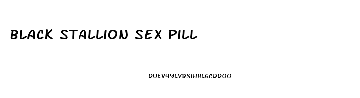 Black Stallion Sex Pill