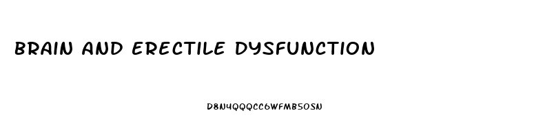 Brain And Erectile Dysfunction