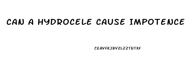 Can A Hydrocele Cause Impotence