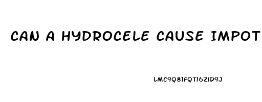 Can A Hydrocele Cause Impotence