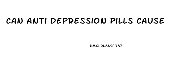 Can Anti Depression Pills Cause Erectile Dysfunction