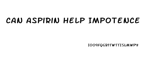 Can Aspirin Help Impotence