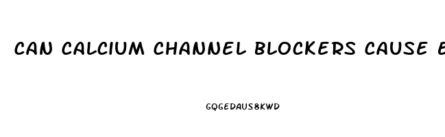 Can Calcium Channel Blockers Cause Erectile Dysfunction