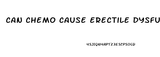 Can Chemo Cause Erectile Dysfunction