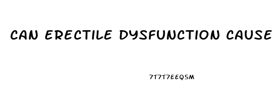 Can Erectile Dysfunction Cause Depression