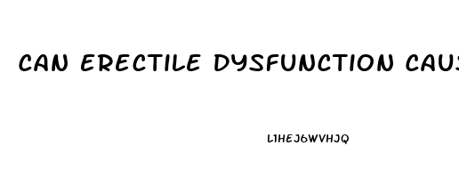 Can Erectile Dysfunction Cause Depression