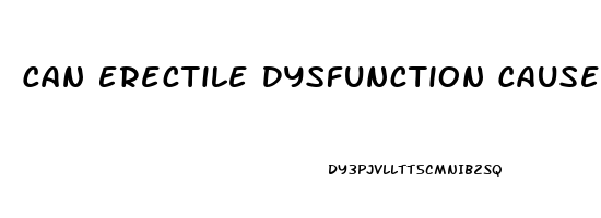 Can Erectile Dysfunction Cause Pregnancy