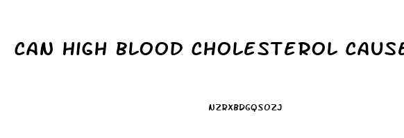 Can High Blood Cholesterol Cause Erectile Dysfunction