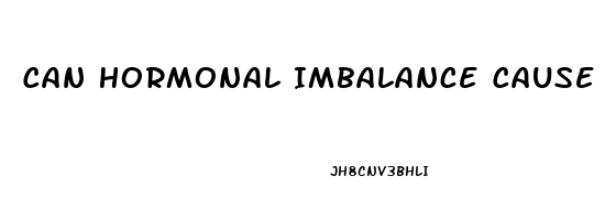 Can Hormonal Imbalance Cause Erectile Dysfunction