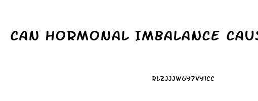 Can Hormonal Imbalance Cause Erectile Dysfunction