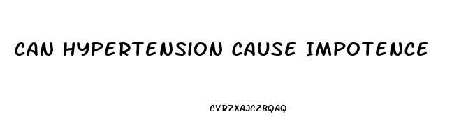 Can Hypertension Cause Impotence