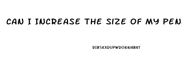 Can I Increase The Size Of My Penis