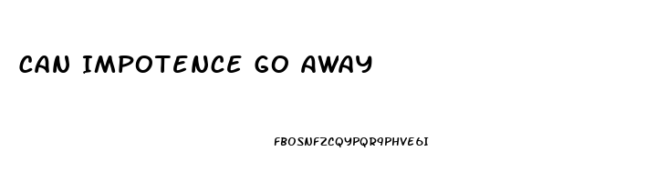 Can Impotence Go Away