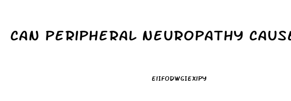 Can Peripheral Neuropathy Cause Erectile Dysfunction