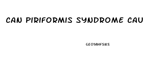 Can Piriformis Syndrome Cause Erectile Dysfunction