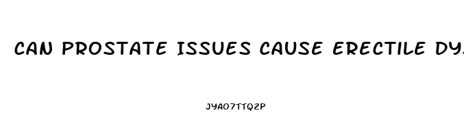 Can Prostate Issues Cause Erectile Dysfunction