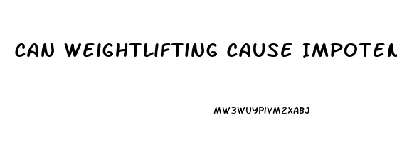 Can Weightlifting Cause Impotence