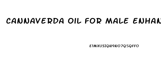 Cannaverda Oil For Male Enhancement