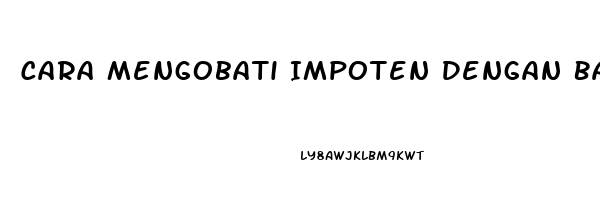 Cara Mengobati Impoten Dengan Bawang Putih