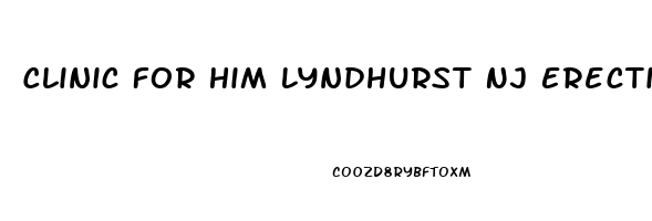 Clinic For Him Lyndhurst Nj Erectile Dysfunction