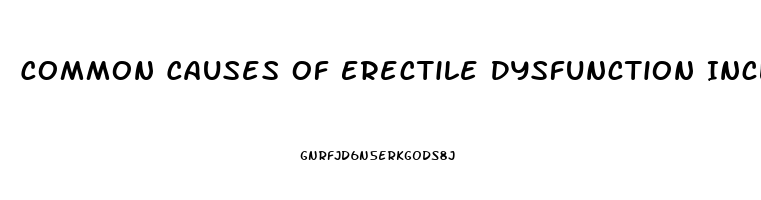 Common Causes Of Erectile Dysfunction Include