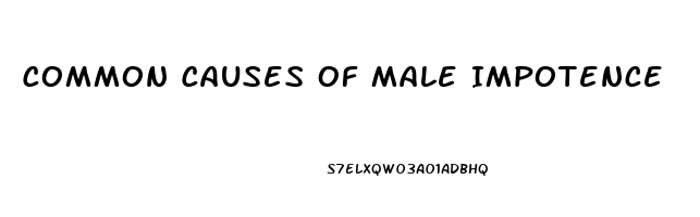 Common Causes Of Male Impotence