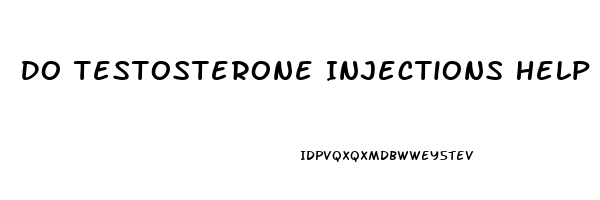 Do Testosterone Injections Help With Erectile Dysfunction