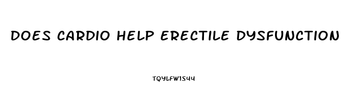 Does Cardio Help Erectile Dysfunction