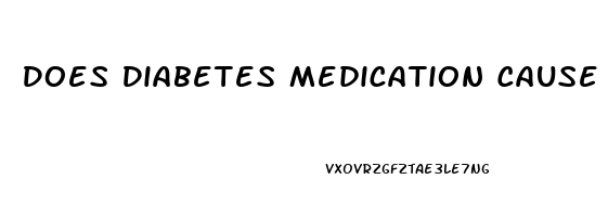 Does Diabetes Medication Cause Impotence