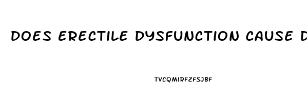 Does Erectile Dysfunction Cause Depression