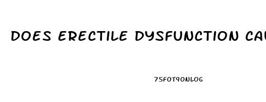 Does Erectile Dysfunction Cause Premature Ejaculation