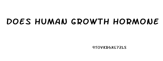 Does Human Growth Hormone Help Erectile Dysfunction