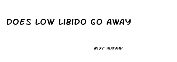 Does Low Libido Go Away