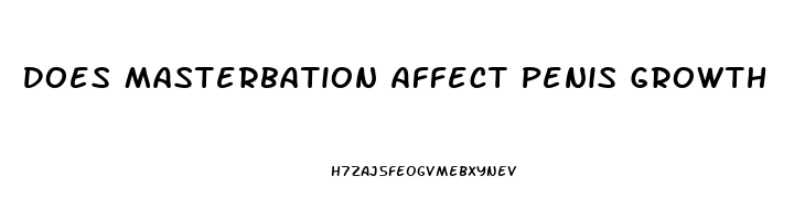 Does Masterbation Affect Penis Growth