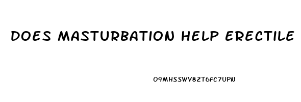 Does Masturbation Help Erectile Dysfunction