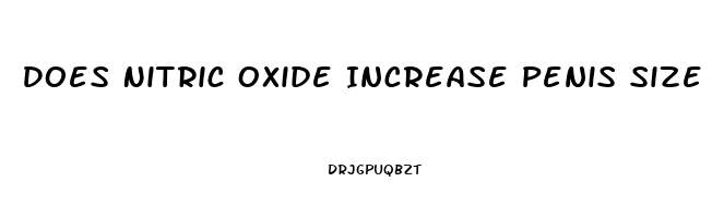 Does Nitric Oxide Increase Penis Size