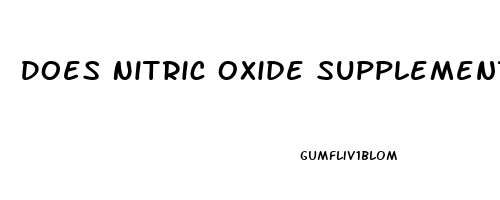 Does Nitric Oxide Supplements Help With Erectile Dysfunction