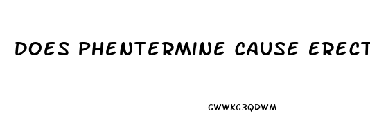 Does Phentermine Cause Erectile Dysfunction