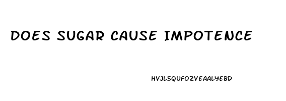 Does Sugar Cause Impotence