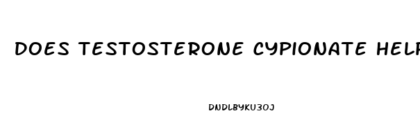 Does Testosterone Cypionate Help Erectile Dysfunction